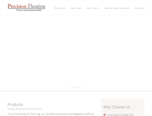 Tablet Screenshot of precisionflooringtruckee.com